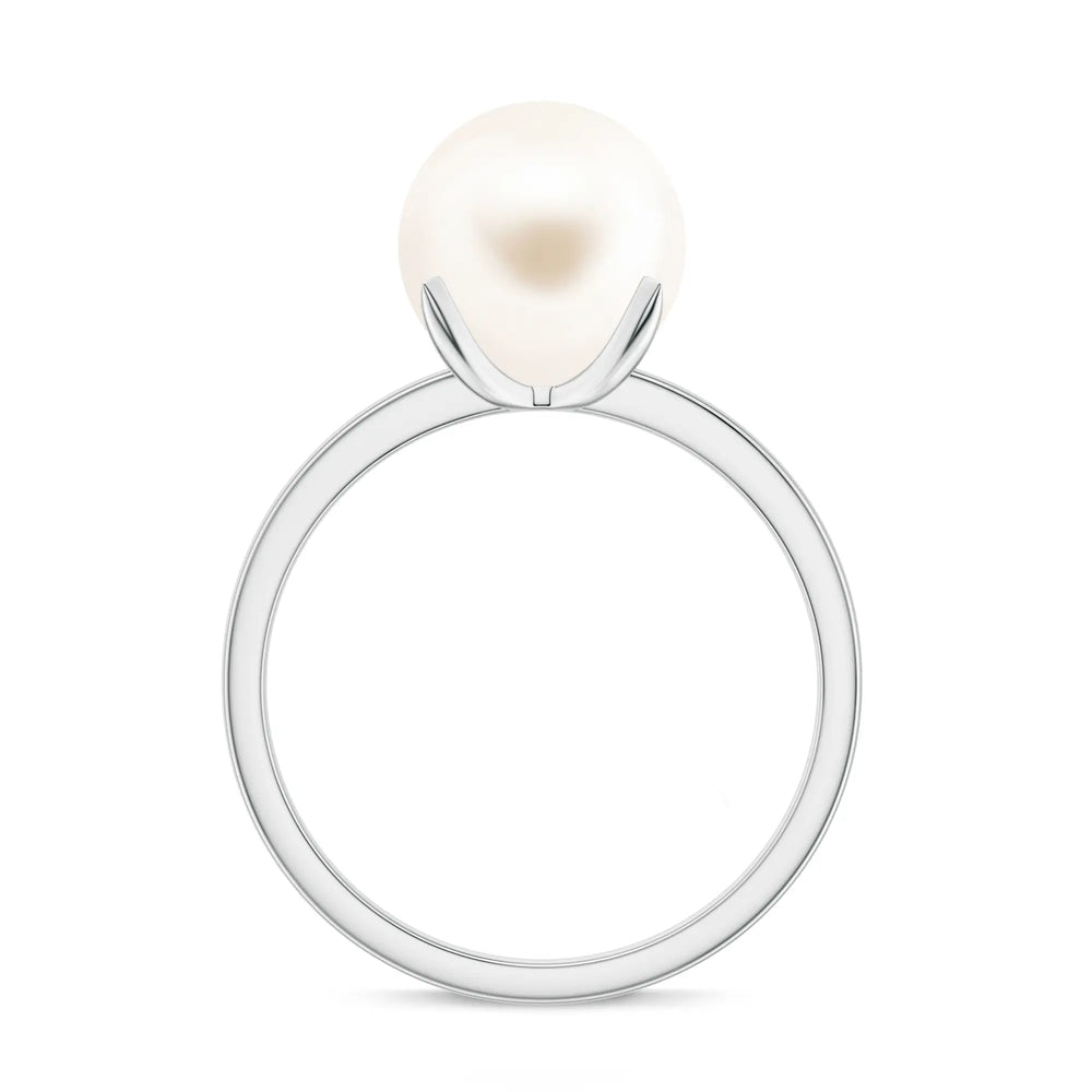 18K White Gold Vermeil