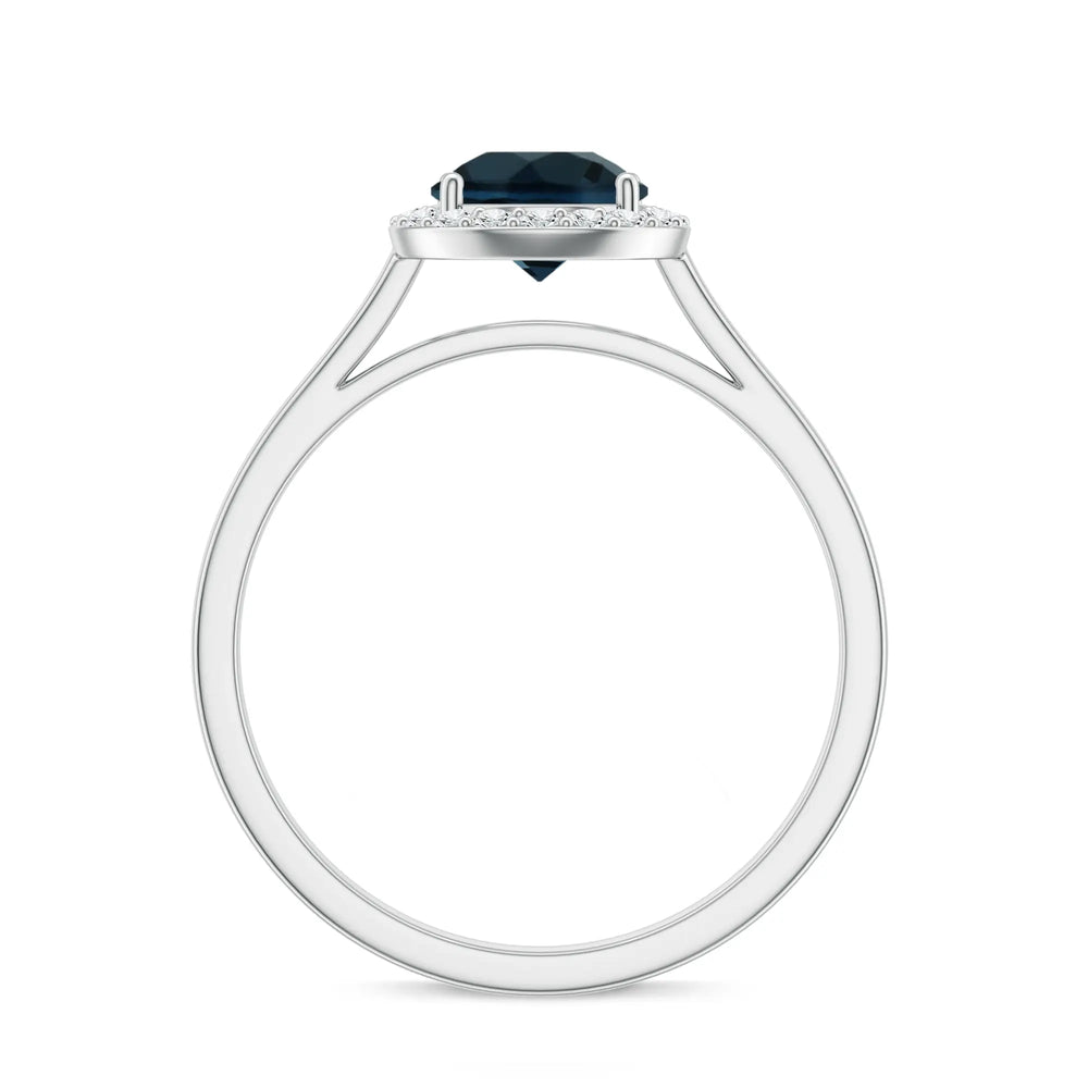 18K White Gold Vermeil