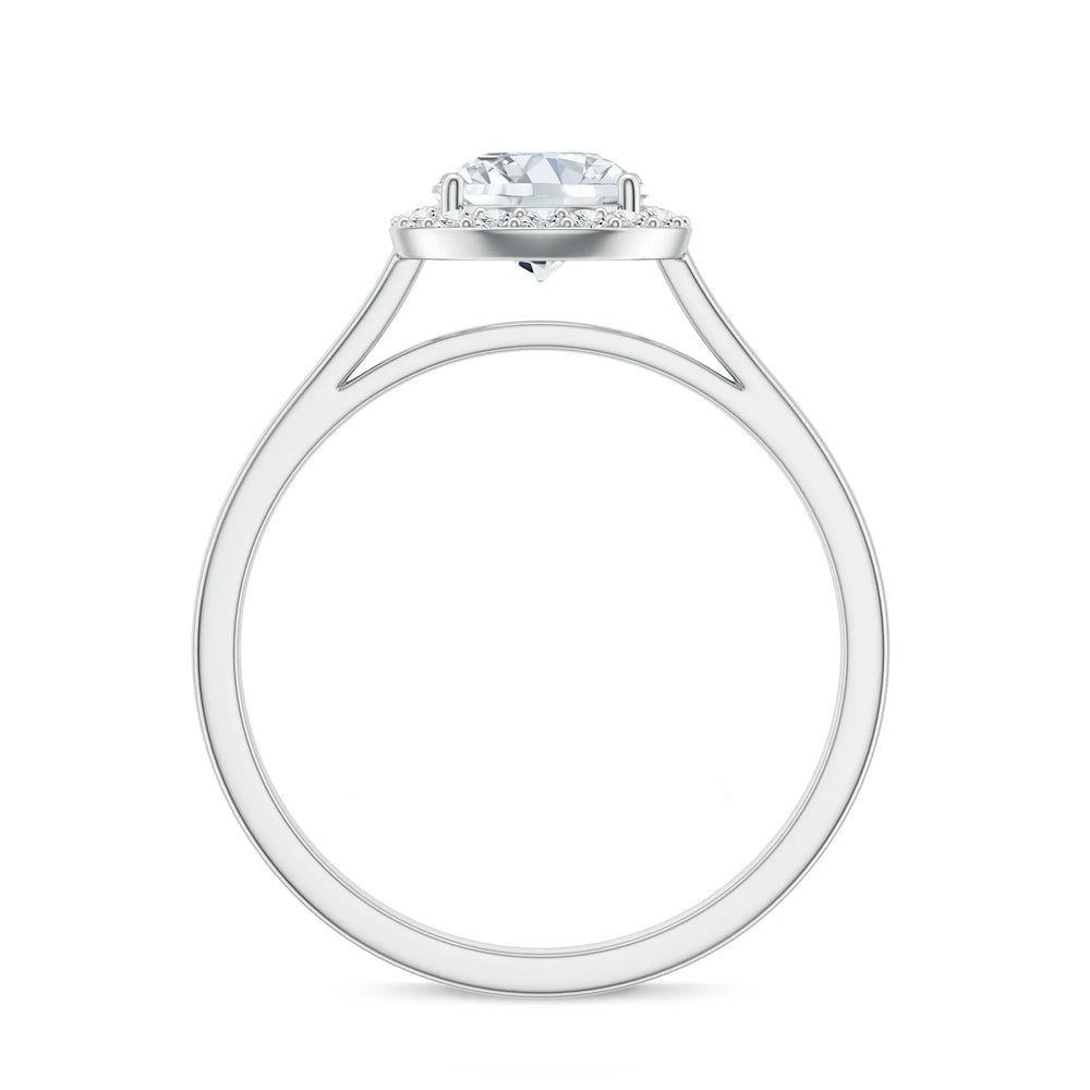 18K White Gold Vermeil