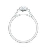 18K White Gold Vermeil