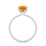 18K White Gold Vermeil