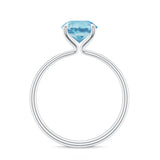 18K White Gold Vermeil
