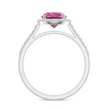 18K White Gold Vermeil