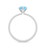 18K White Gold Vermeil