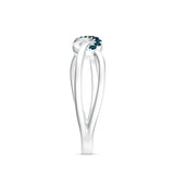 18K White Gold Vermeil