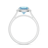 18K White Gold Vermeil