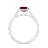 18K White Gold Vermeil