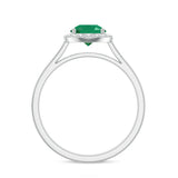 18K White Gold Vermeil
