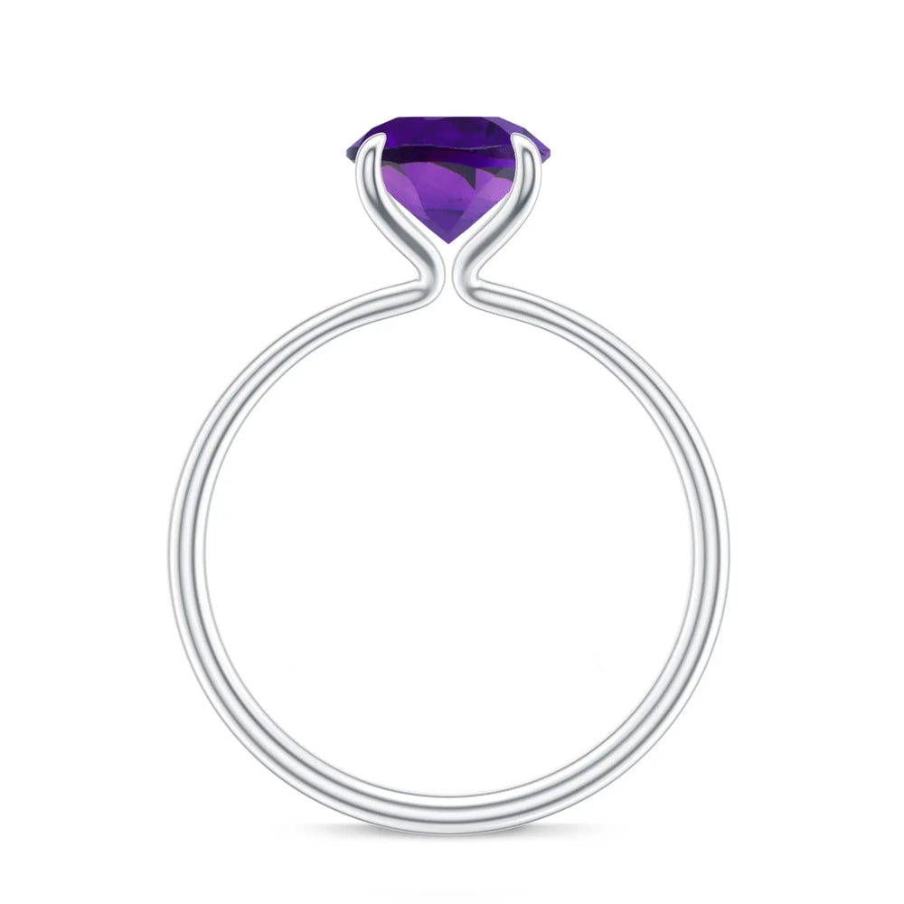 18K White Gold Vermeil