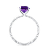 18K White Gold Vermeil