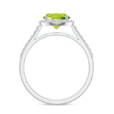 18K White Gold Vermeil
