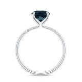 18K White Gold Vermeil