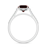 18K White Gold Vermeil
