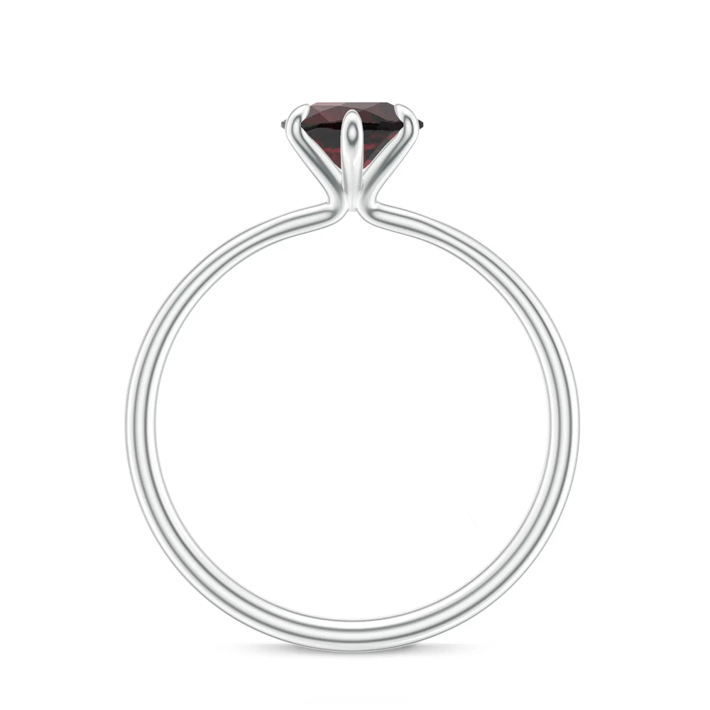 18K White Gold Vermeil