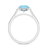 18K White Gold Vermeil
