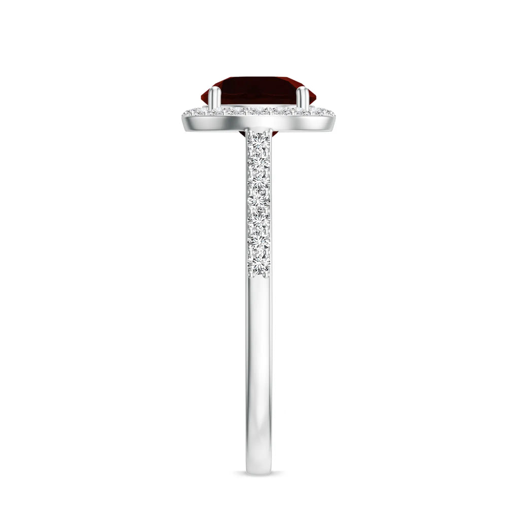 18K White Gold Vermeil