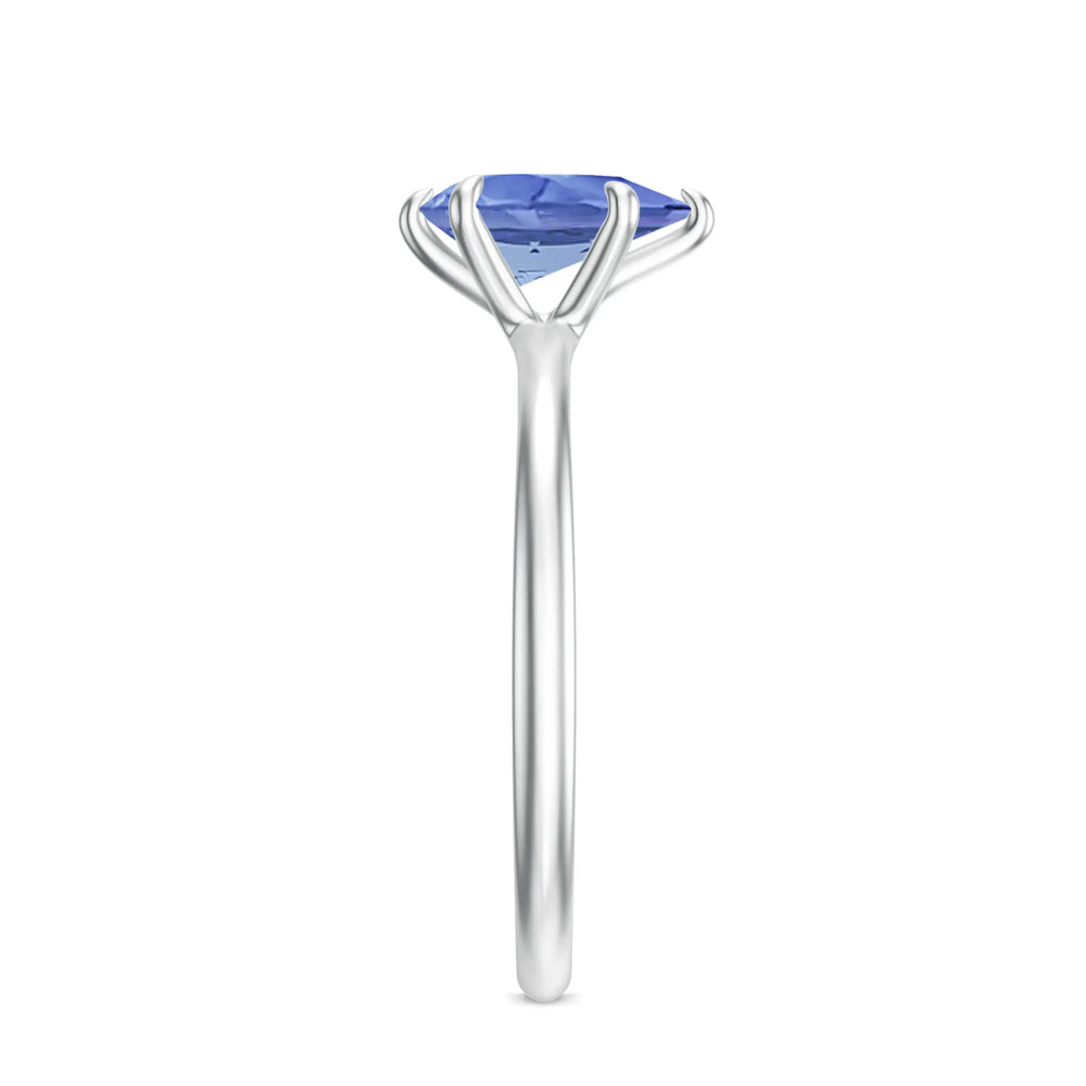 18K White Gold Vermeil