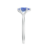 18K White Gold Vermeil