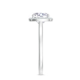 18K White Gold Vermeil
