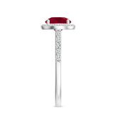 18K White Gold Vermeil