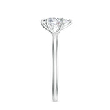 18K White Gold Vermeil