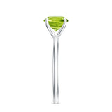 18K White Gold Vermeil