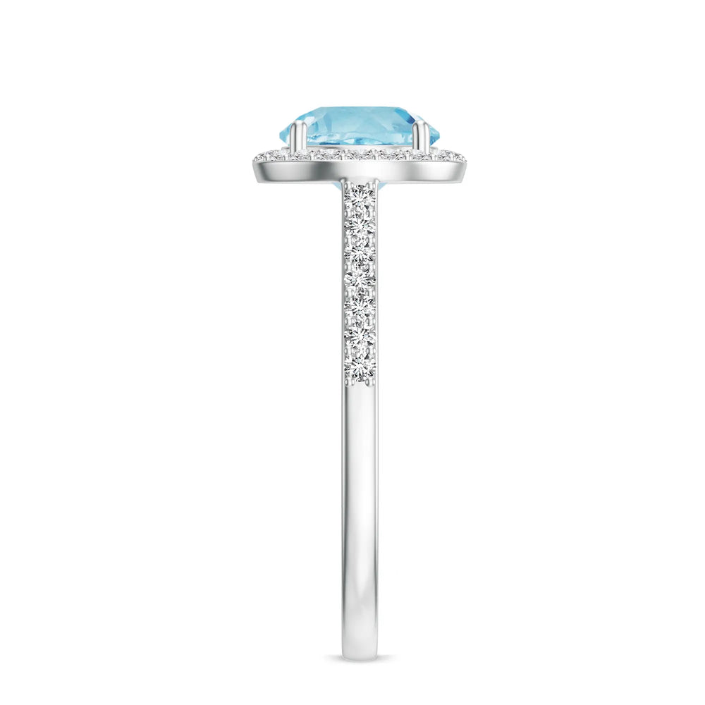 18K White Gold Vermeil