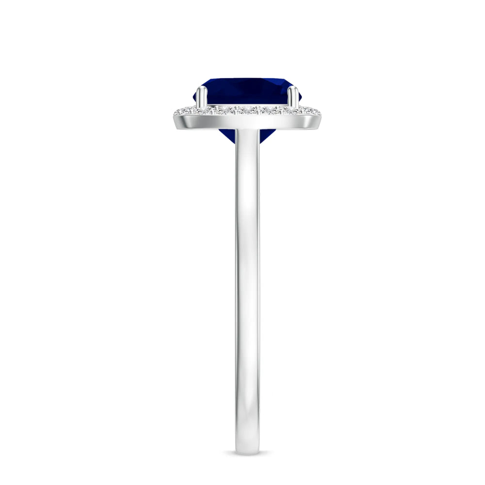 18K White Gold Vermeil