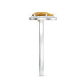 18K White Gold Vermeil