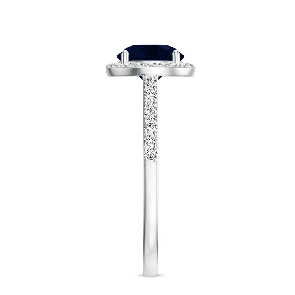 18K White Gold Vermeil