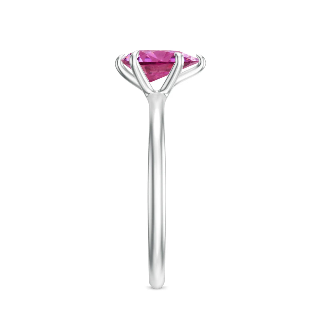 18K White Gold Vermeil