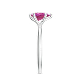 18K White Gold Vermeil