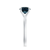 18K White Gold Vermeil