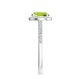 18K White Gold Vermeil