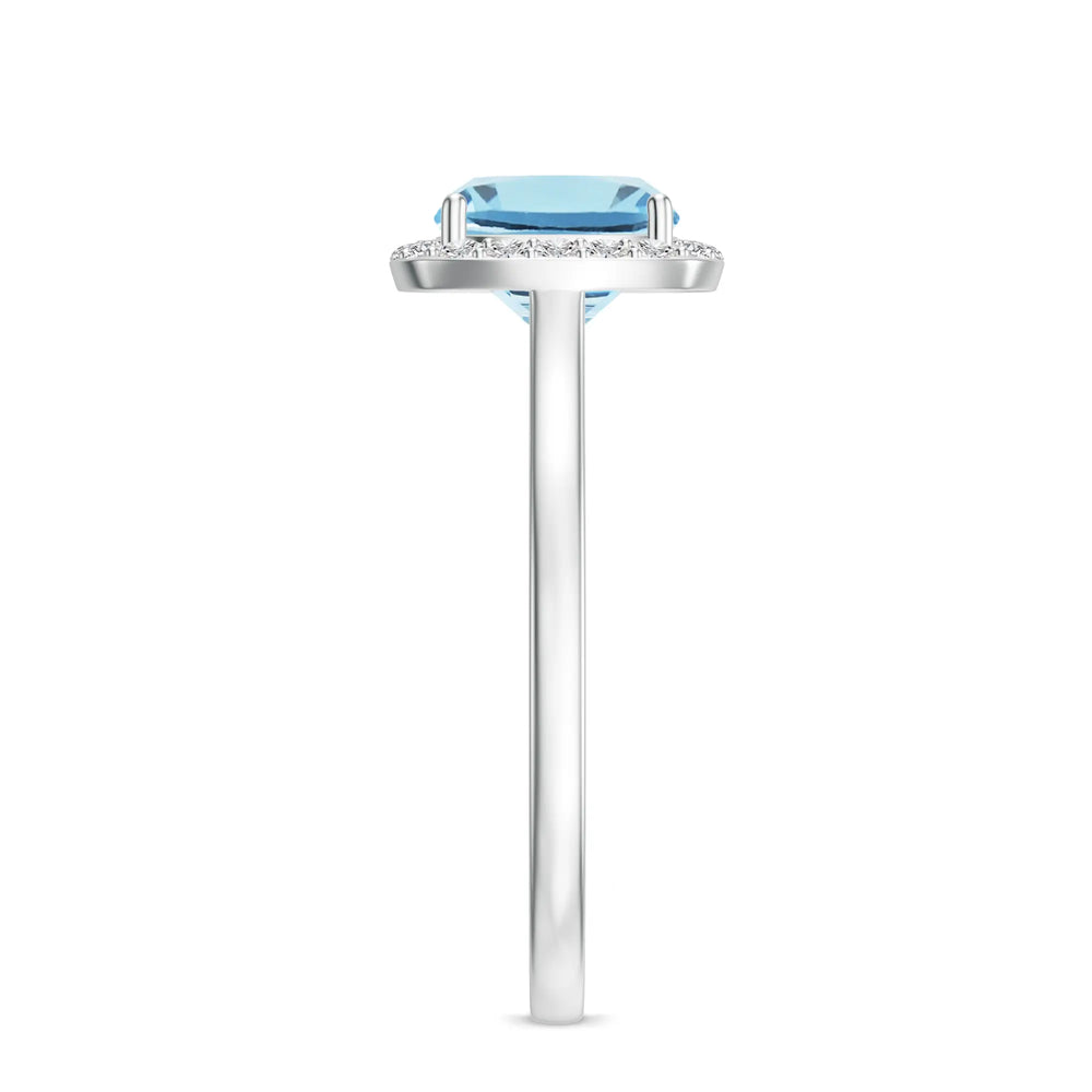 18K White Gold Vermeil
