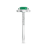 18K White Gold Vermeil