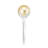 18K White Gold Vermeil