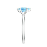 18K White Gold Vermeil