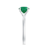 18K White Gold Vermeil