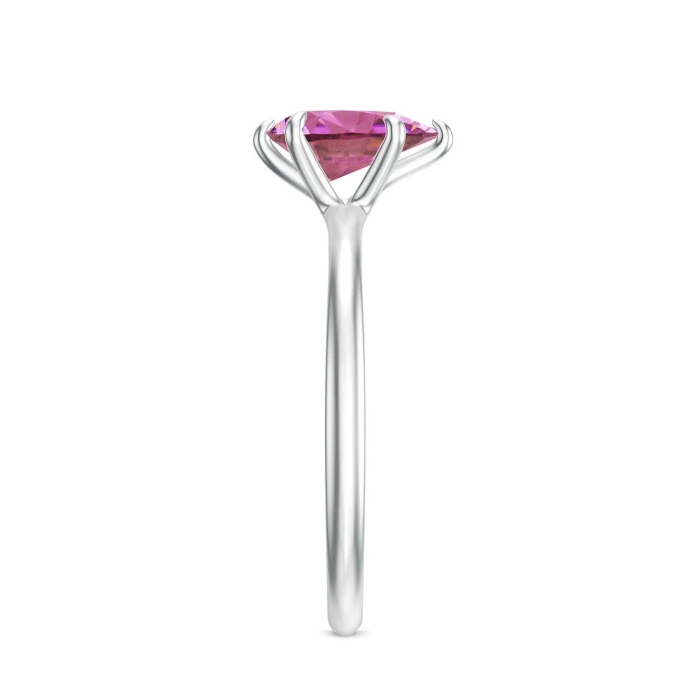 18K White Gold Vermeil