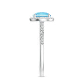 18K White Gold Vermeil
