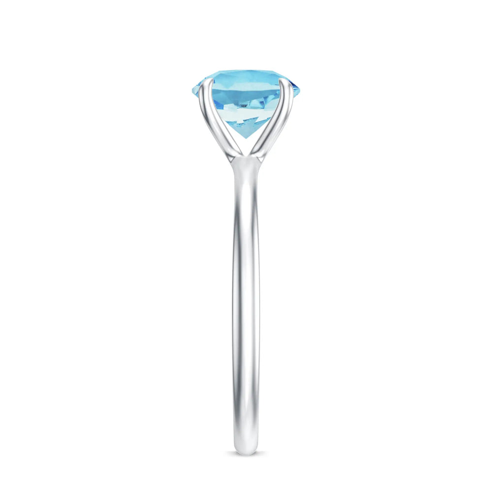18K White Gold Vermeil
