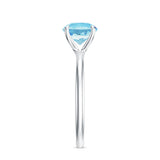 18K White Gold Vermeil