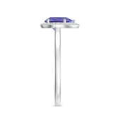 18K White Gold Vermeil