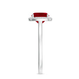 18K White Gold Vermeil