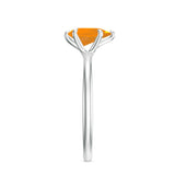 18K White Gold Vermeil
