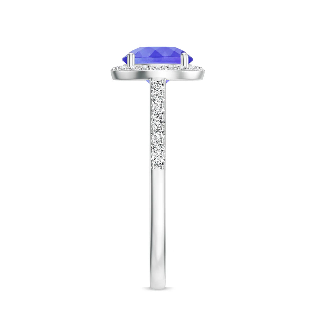 18K White Gold Vermeil