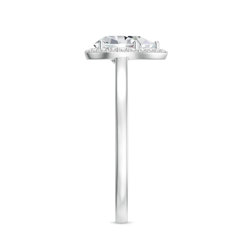 18K White Gold Vermeil
