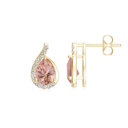 Morganite Earrings