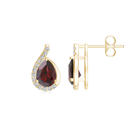 Garnet Earrings